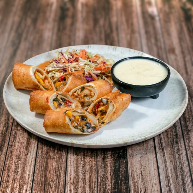Mexican Egg Rolls.