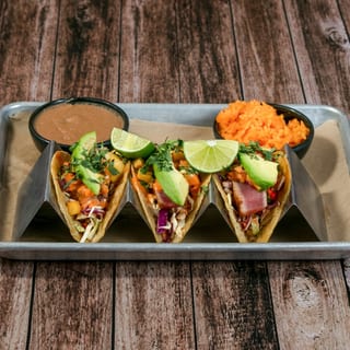 Seared Tuna Tacos